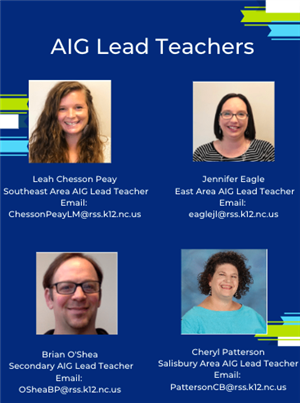 AIG Lead Teachers